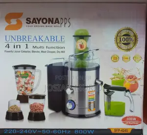 4 in 1 Sayona Juicer ,Blender,Grinder1.6 L