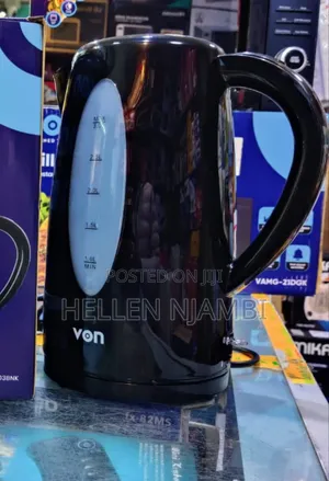 Von Electric Cordless Kettle , 3l- Vskl03bnk