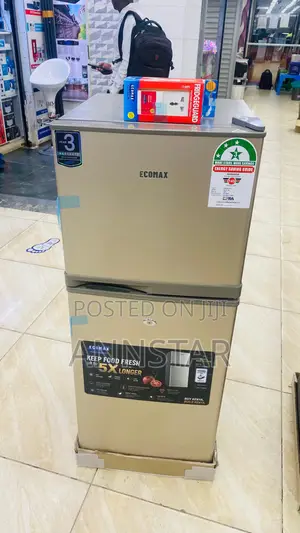 Ecomax 118l Double Door Fridge