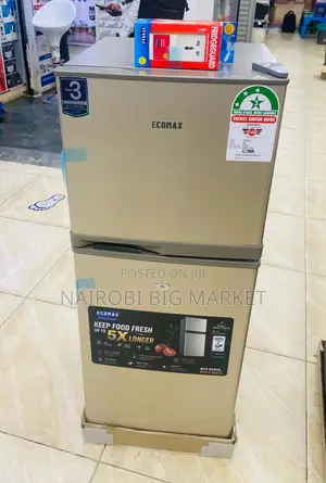 Ecomax 118l Double Door Fridge