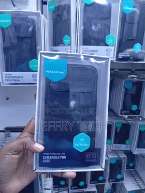 iPhone 12 Pro Max, Black Nillkin Camshield Pro Case