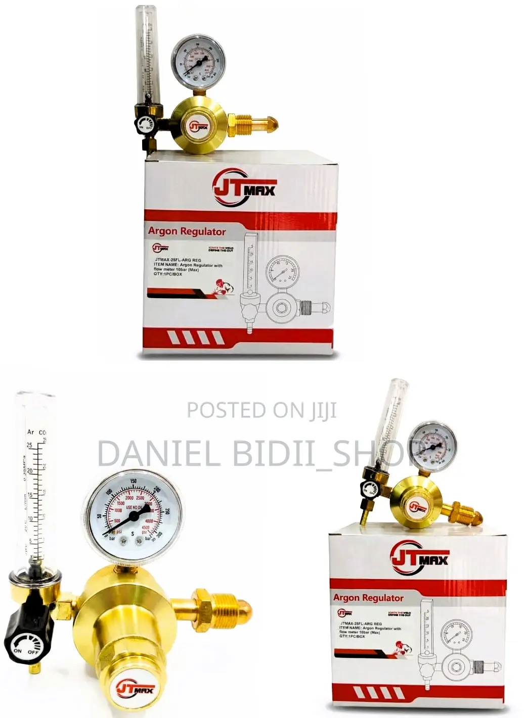 New Arrival Jtmax-25fl-Arg Regulatorargon Regulator With Flow Meter