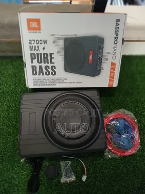 JBL Car Underseat Subwoofer | Powerful Bass Speaker System