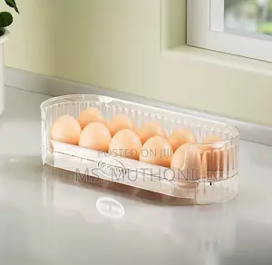 20 Slots ,2 Layer Stackable Egg Storage Box*