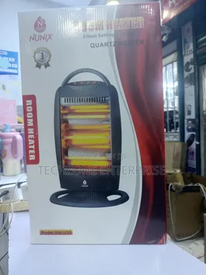 Nunix Hd1250 Ceramic Quartz Rotatable Room Heater 
