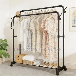 Double Pole Clothe/Garment Rack