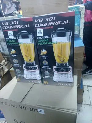 5 Litres Vitron Commercial Blender All White 
