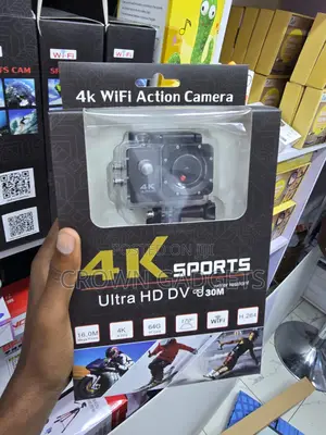 Ultra Hd Wifi Camera With 64gb Tf Card Support