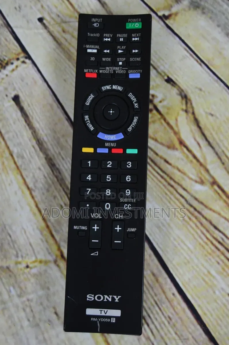 Sony Tv Remote Control