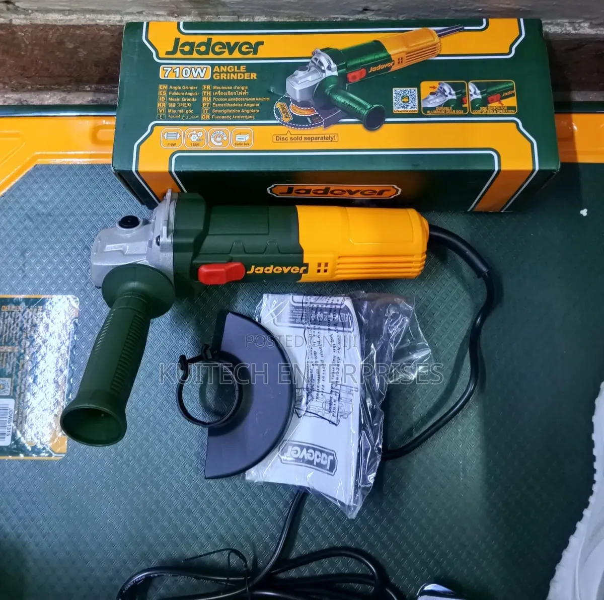 Electric Angle Grinder/ Jadever Angle Grinder 710w
