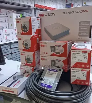 Hikvision 8 Channel Ai CCTV Camera Package Full Set