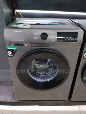 Hisense 8kg Front Load Washing Machine Silver