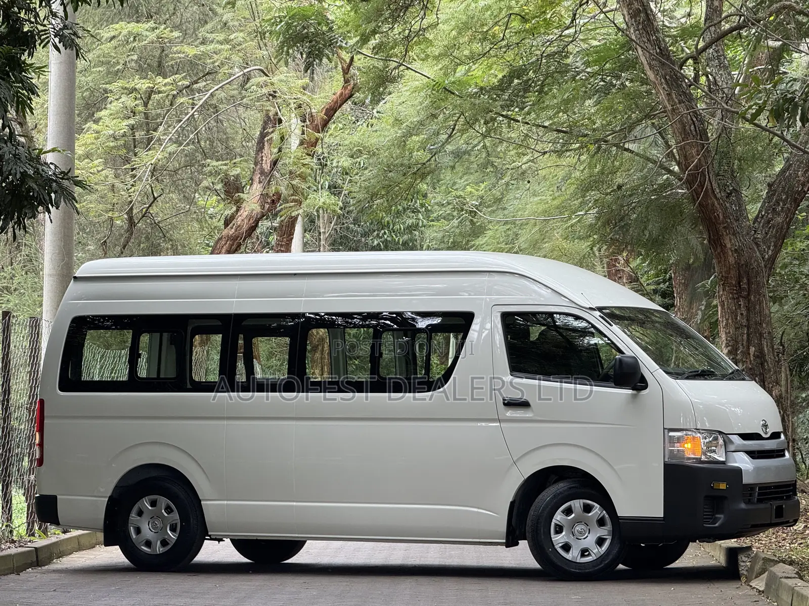 New Toyota HiAce 2026 White