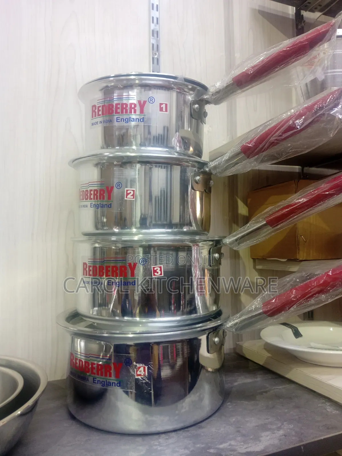 Aluminium Saucepan Sufuria Set