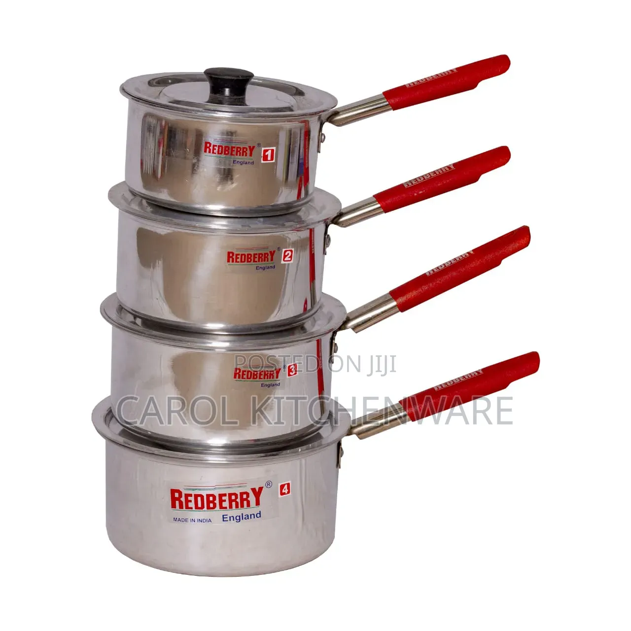 Aluminium Saucepan Sufuria Set
