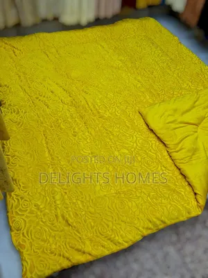 Plain Single Cabbage Print Duvet_sk