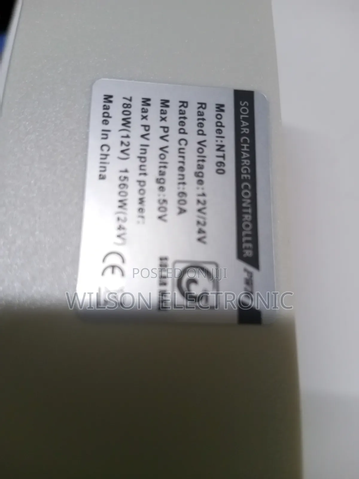 Solar Power Charge Controller 60amp.