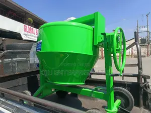 400l Heavy Duty Concrete Pan Mixer | Manual Tilting | Brand New