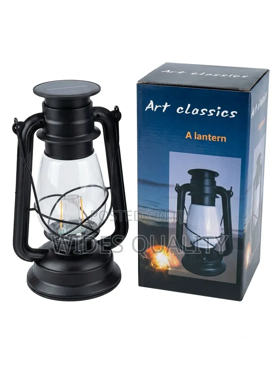 Art Classics Solar Rechargeable Led Lantern