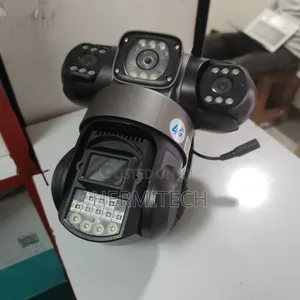 Triple Lenses 4g Electric Model CCTV Surveillance Camera
