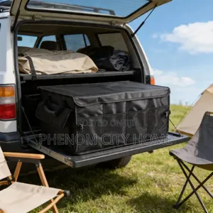 Foldable Car Trunk Organizer With Lid