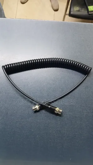 BNC to BNC Coiled Coaxial Cable