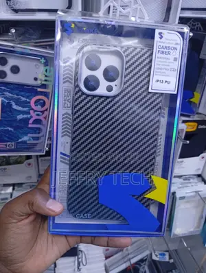 iPhone 13 Pro Max S-T-Mike Carbon Fiber Phone Case