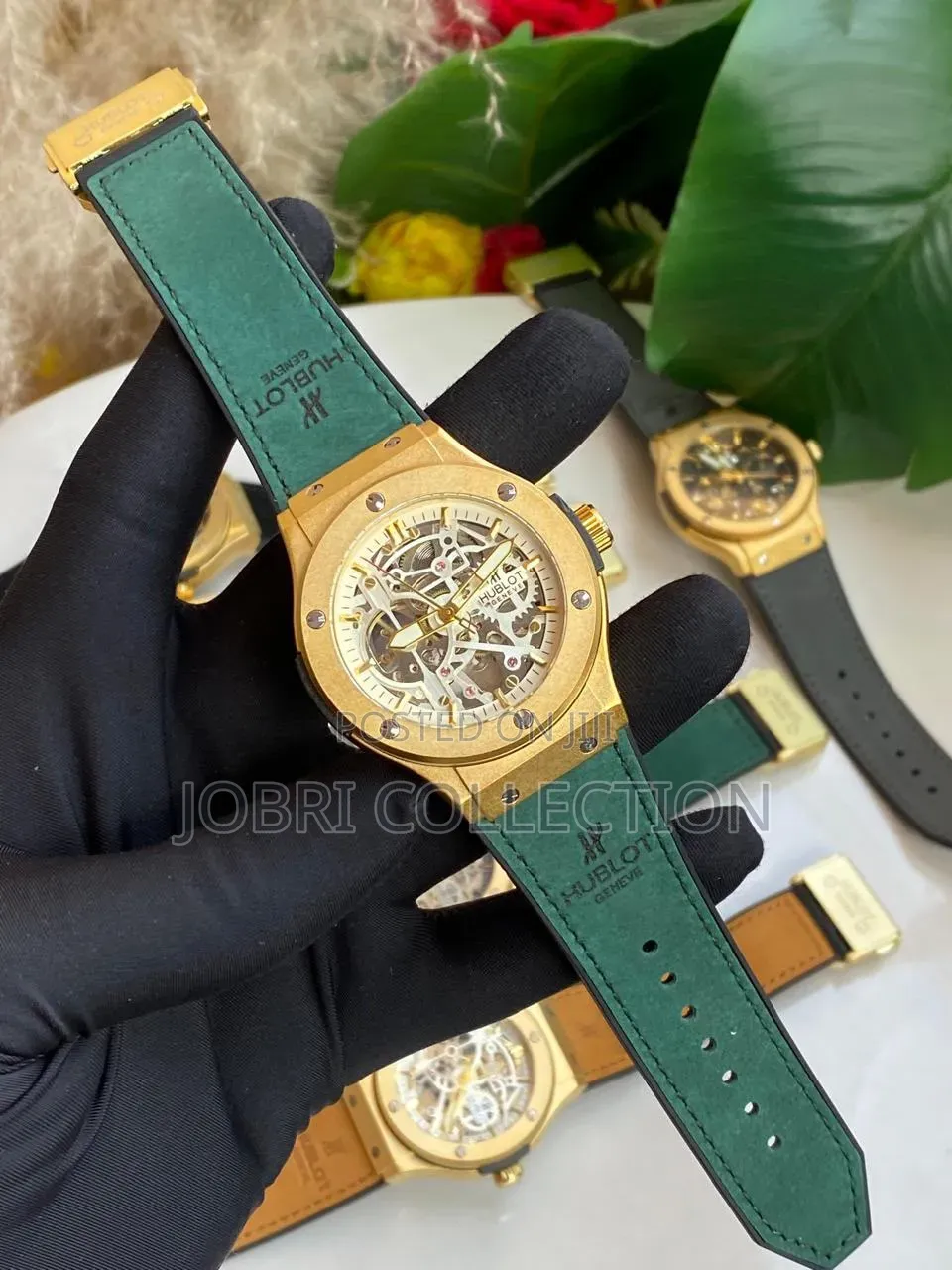 Automatic Hublot Gents Leather Watch
