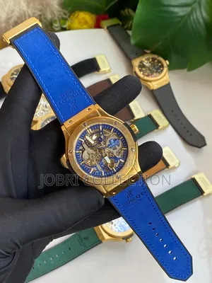 Automatic Hublot Leather Strap Watches
