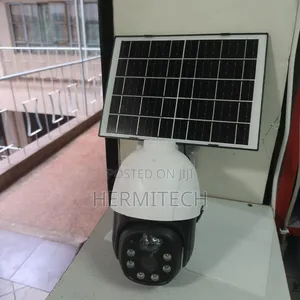 Surveillance Cameras 4g Enabled CCTV Camera With Solar Panel Outdoor