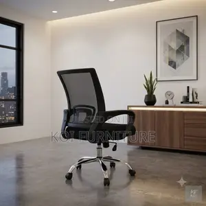 Office Chairs; Ergonomic Mid Back Support Office Clerical Chairs