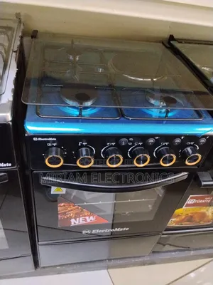 Electromate Standing Gas Cooker ,50*55, 3 Gas Jet Burners+ 1 Hot Plate