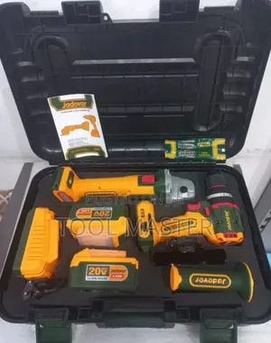 Jadever Cordless Combo Kit/Quality 20v Drill and Grinder Combo Kit