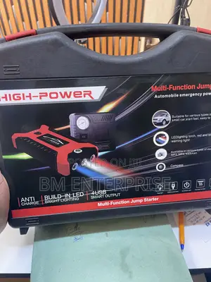 High Quality Car Jumpstarter With Air Compressor