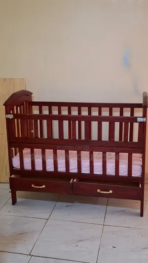 Brown Color Baby Cot