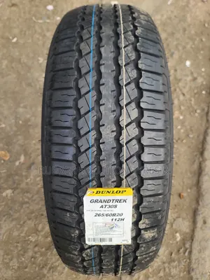 265 /60 R20 Dunlop Tyres 112h Grandtrek a/T 30s All-Terrain