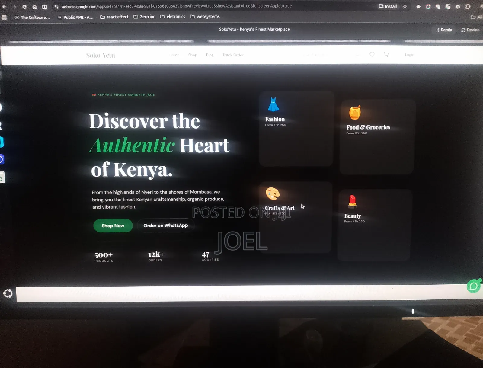 E-Commerce Development