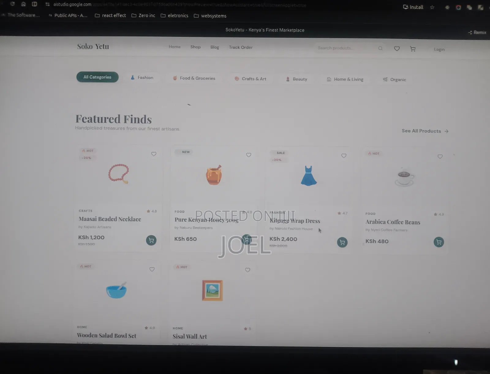 E-Commerce Development