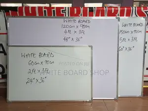 Refurbished White Board 90cm X 60cm (3ft X 2ft)
