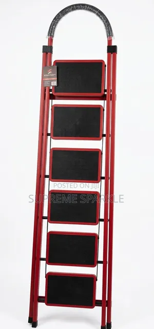 6-Step Foldable Household Ladder. Max 150kg