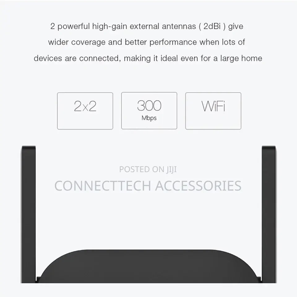 Xiaomi Wi-fi Range Extender Pro Amplifier Router300m 2.4G Repeater Net
