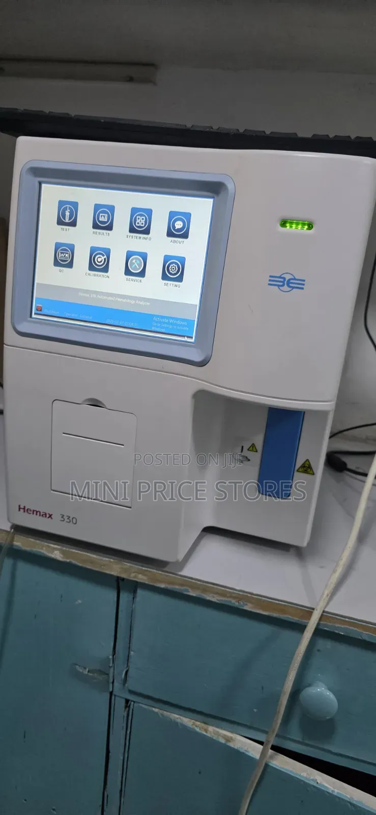 Hemax 330 Hematology Analyzer