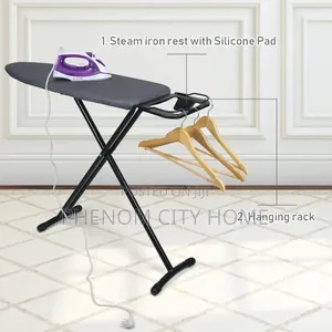 T Legged Stable Metallic Ironing Boards