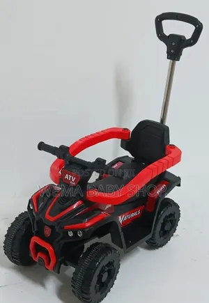 Kids Ride on Push Car With a Parental Handle