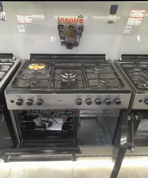 Mika 60*90 4 Gas Pool Jet Burners + 1 Rapid Hot Plate, Auto Ignition,