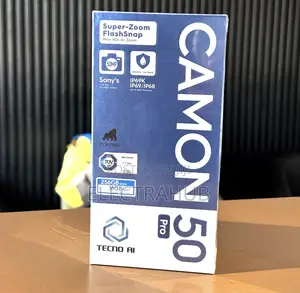 New Tecno Camon 50 Pro 256 GB Gray