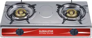 Globalstar 2 Burner Stainless Steel Table Top Cooker