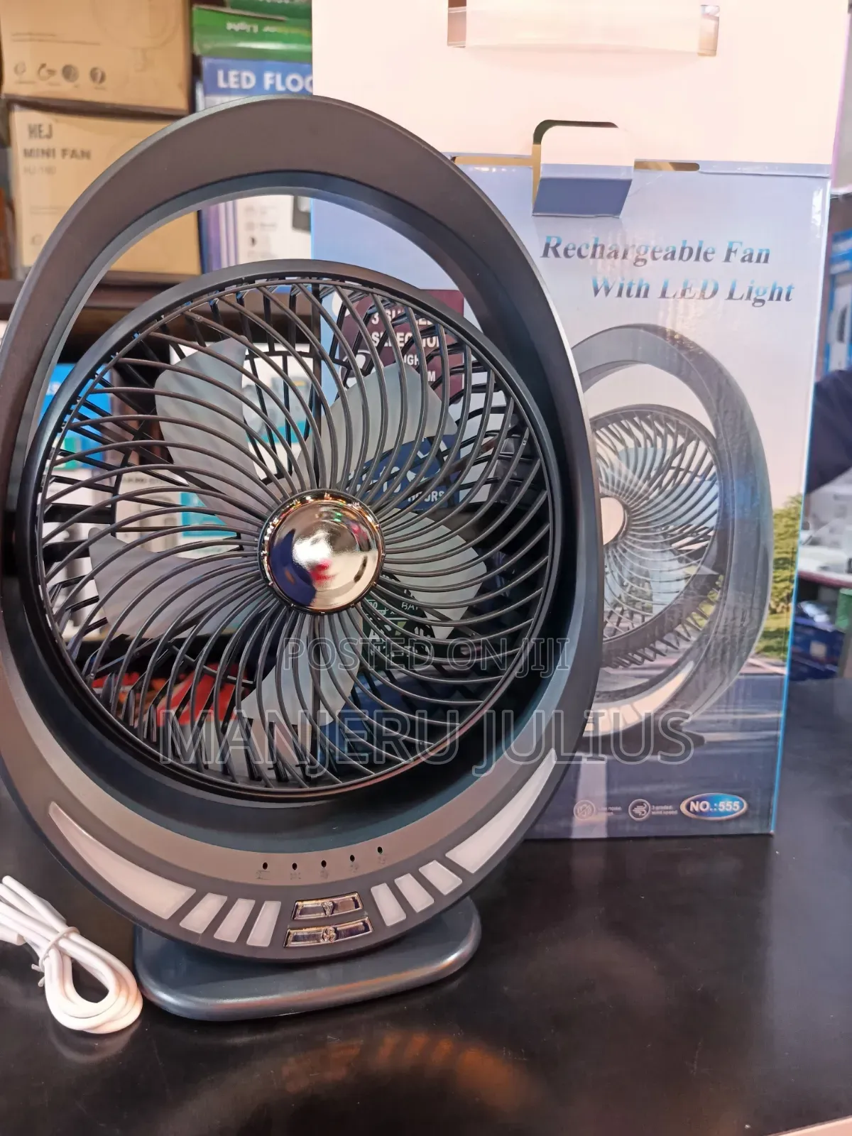 Rechargeable Table Fan