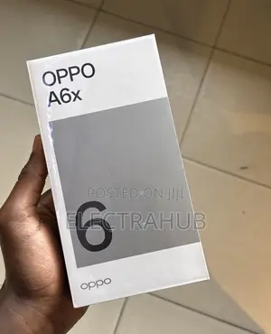 New Oppo A6x 128 GB Blue