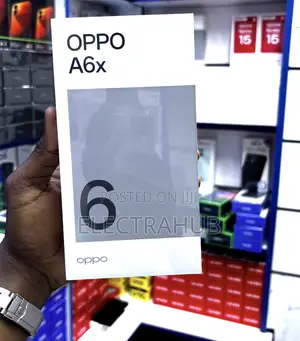 New Oppo A6x 128 GB Blue